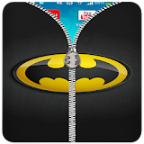 Bat Zipper Lock Screen HD icon