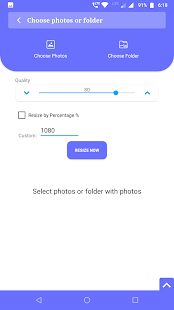 Bildgröße ändern – Screenshot der Fotos ändern