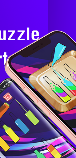 Fluid Sortpuz Aqua Color sort