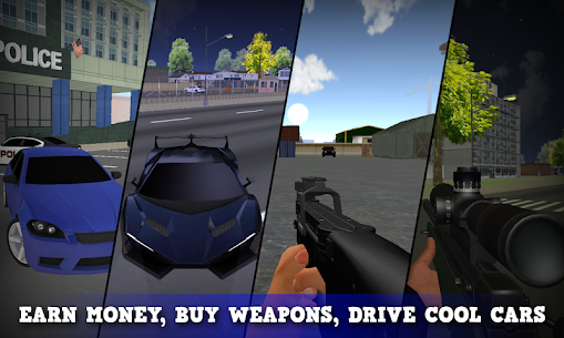 Justice Rivals 3 Cops&Robbers MOD APK (GOD MODE/NO ADS) 3