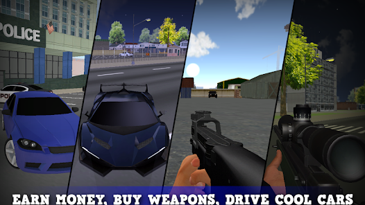 Justice Rivals 3 Cops & Robbers Mod APK 1.096 (Limitless cash)(Free buy) Gallery 2