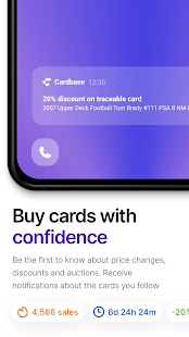 Cardbase - Track Sports Cards Screenshot