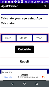 Age Calculator