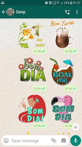 Figurinhas de Bom Dia Boa Tarde e Boa Noite whats