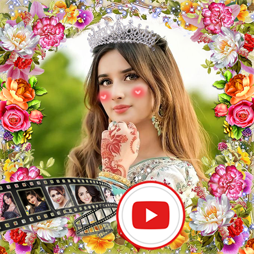 Flower video maker with music 1.5 Icon