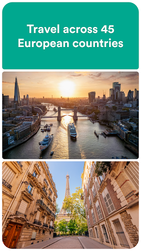 Screenshot of Trainline: Train travel Europe