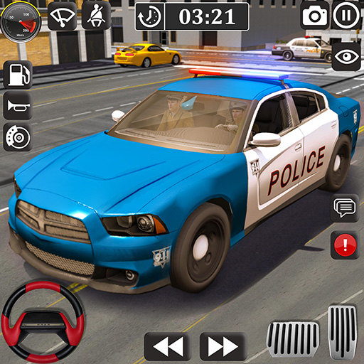 NYPD Police Shooting Car Chase logo