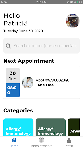 Android application DokToYou screenshort