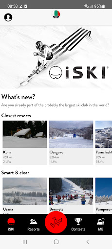 Android application iSKI Bulgaria - Ski & Snow screenshort