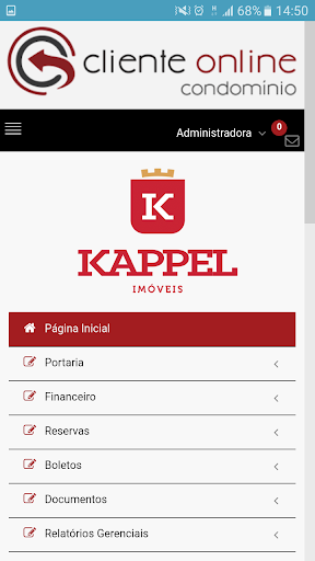 Android application Kappel Imóveis screenshort
