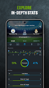 Real-Time Scoring - live gaming stats on a tablet or laptop