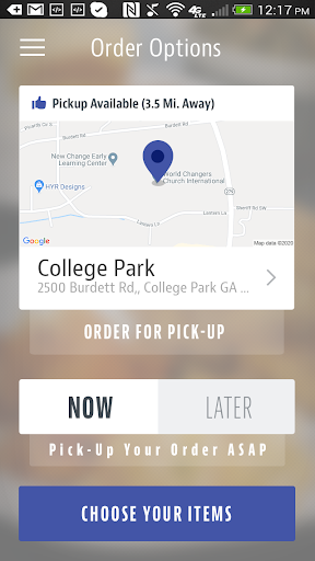 World Changers Dining Services Screen 2