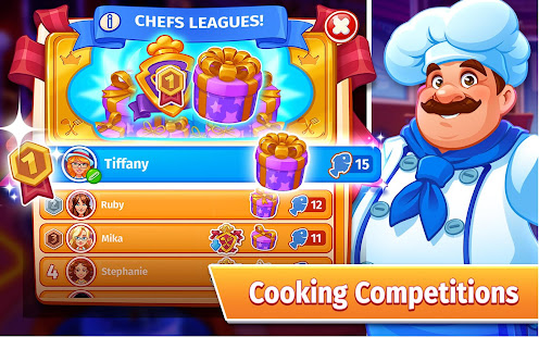 جنون الطبخ: لعبة طبخ المطبخ العالمية