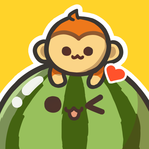 QS Monkey Land : Fruit Merge logo