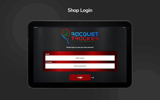 Racquet Tracker Booking Screen 2