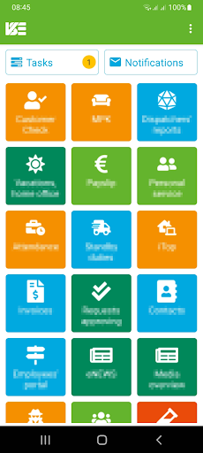 Android application Eny screenshort