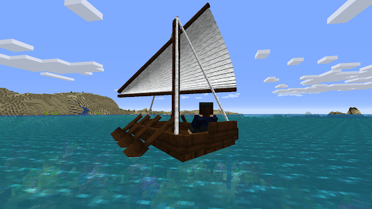 Mods de barco para MCPE