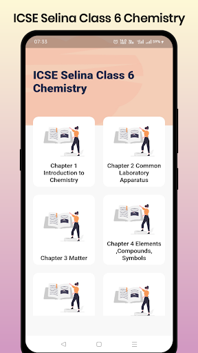 Android application ICSE Selina Class 6 Chemistry screenshort