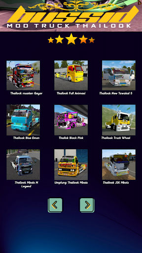 Bussid Mod Truk Thailook 5