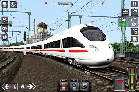 Railway Station Train Game 3d