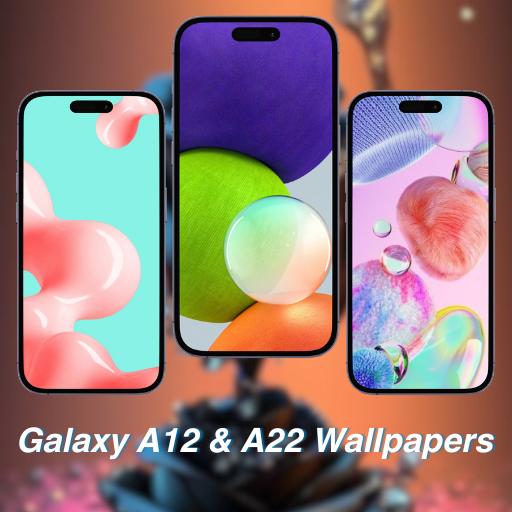 Galaxy A12 & A22 Wallpaper logo