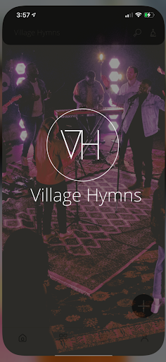 Android application Village Hymns screenshort