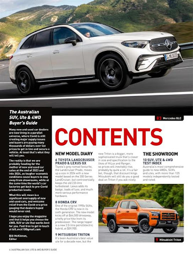 AUS 4WD & SUV Buyers Guide Screen 2