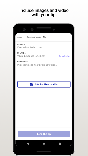 SFPD Tip Screen 2