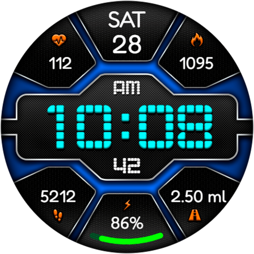 Digital Pulse URX12 Watch face screenshot 20