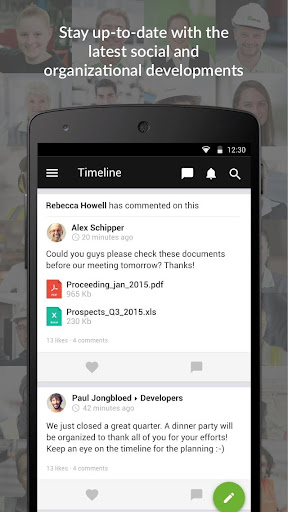 Android application MyWISAG screenshort