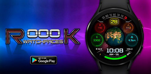 Android application EARTH DIGI Animated Watchface screenshort