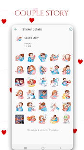 WASticker - Love Stickers App Screenshot