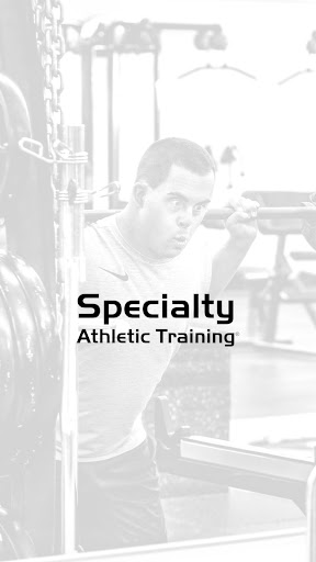 Android application Specialty Athletic Training screenshort