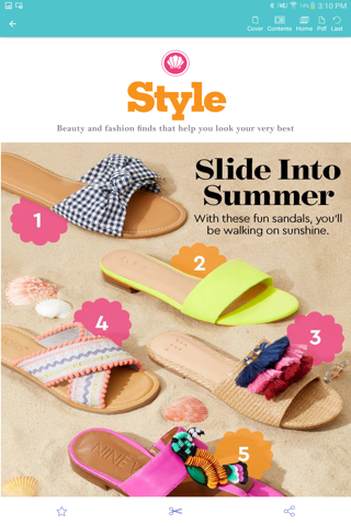 Screenshot of Woman's Day Magazine US