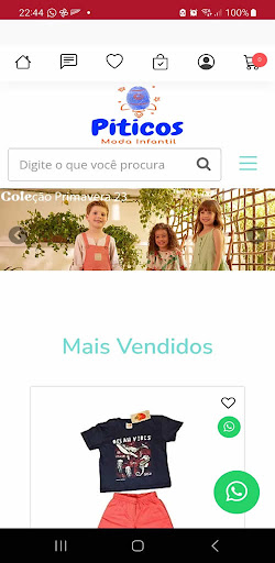 Android application PITICOS screenshort