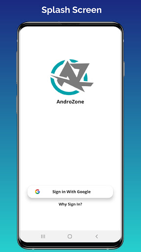 AndroZone-Learn Android App De Screenshot 1 - AppWisp.com