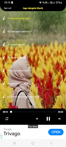 Android application Full album dangdut klasik screenshort