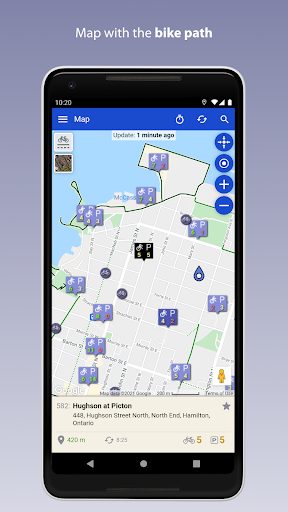Android application Hamilton Bikes - No official screenshort