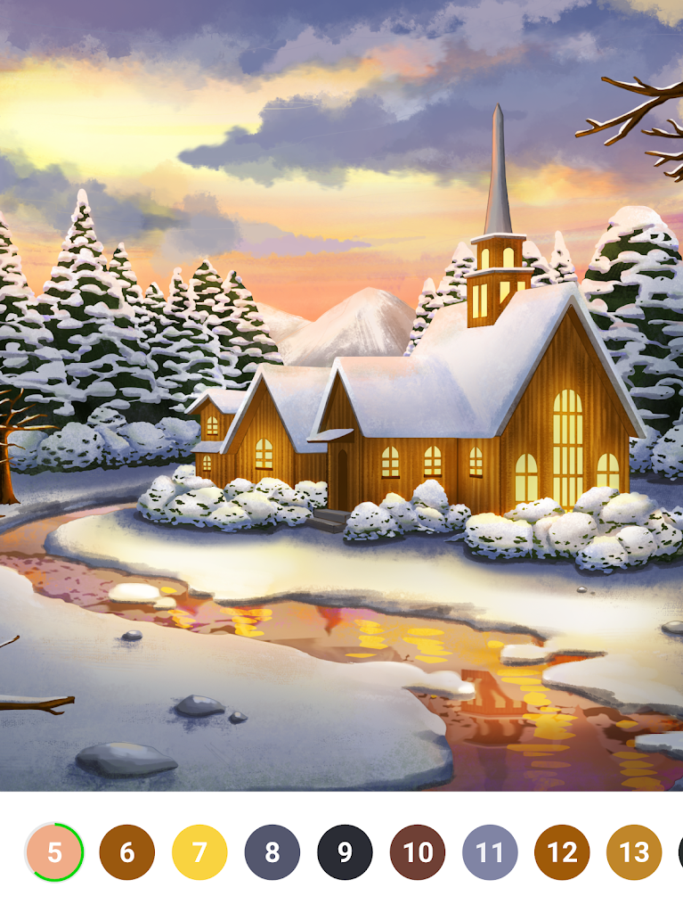 super color paint by number free