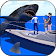 Shark Attack 3D Simulator Pro icon