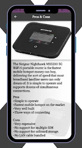 Nighthawk M5 5G WiFi Guide