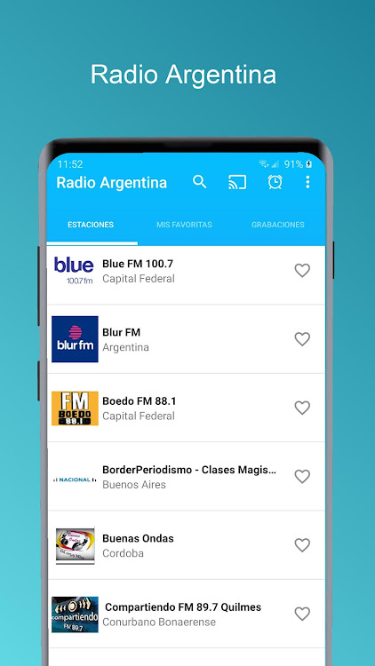 Radio Argentina - Chromecast a - 1.2 - (Android)