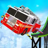 Firefighter Truck Transform Racing Ramp Stunt Game icon