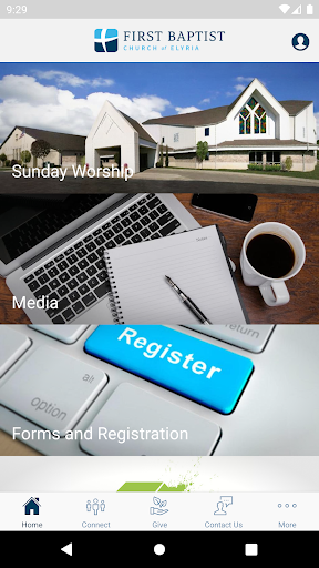 Android application First Baptist Elyria screenshort