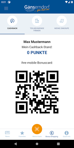 Gänserndorf App Screen 2
