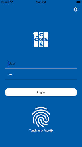Android application CGS Mobile screenshort