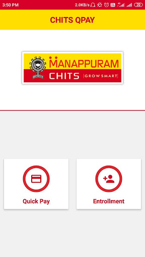 Android application Manappuram Chits screenshort
