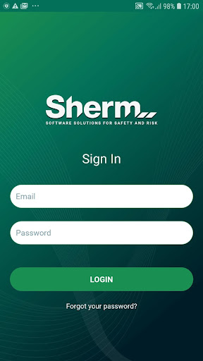 Android application Sherm screenshort