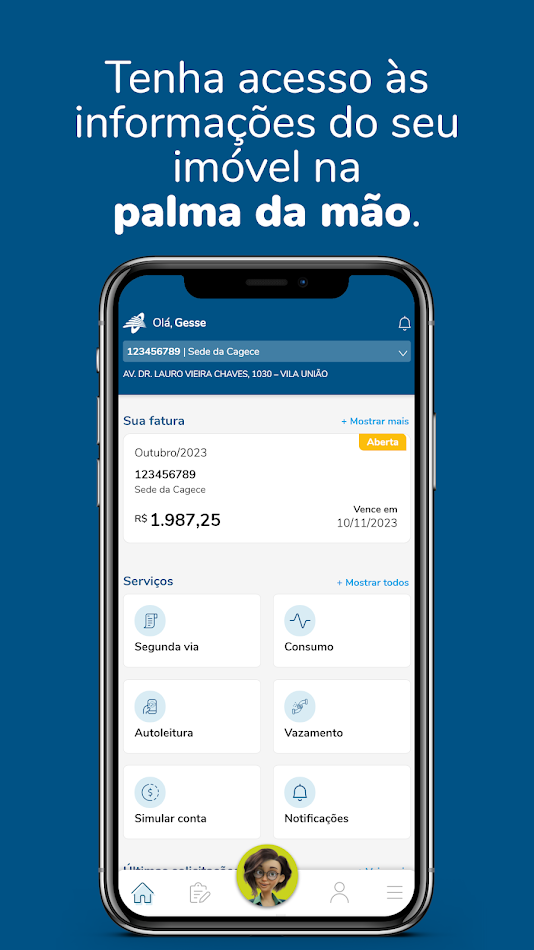#3. Cagece App (Android) Podle: Companhia de Água e Esgoto do Ceará - CAGECE