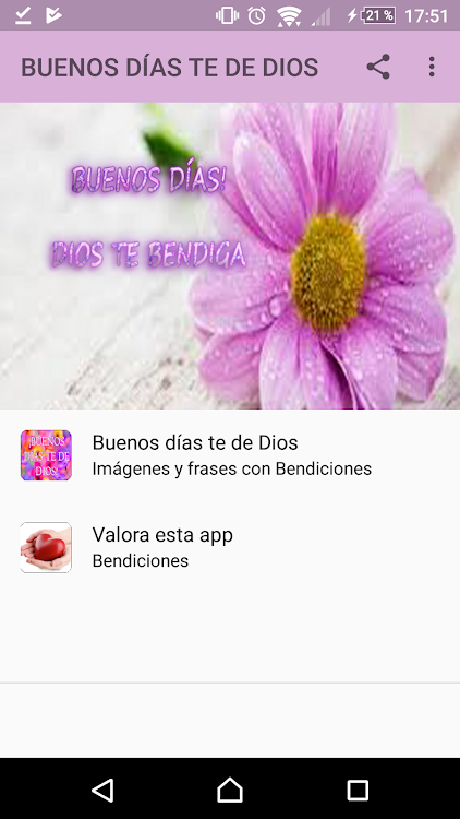 Día bendecido por Dios - 1.0.0 - (Android)